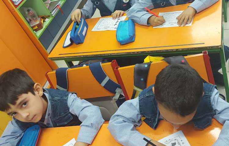 انجام کاربرگ و فعالیت دست ورزی گل پسرای عزیزم 1