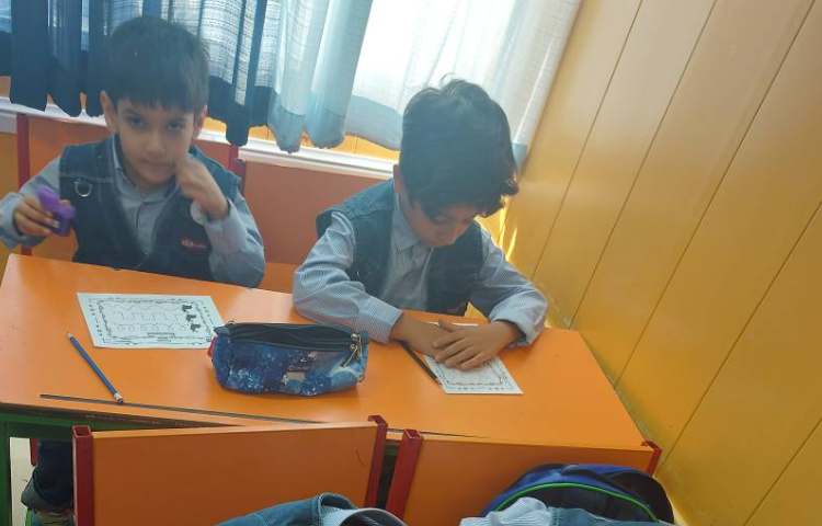 انجام کاربرگ و فعالیت دست ورزی گل پسرای عزیزم 2