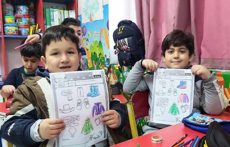 انجامِ کاربرگ clothes 1