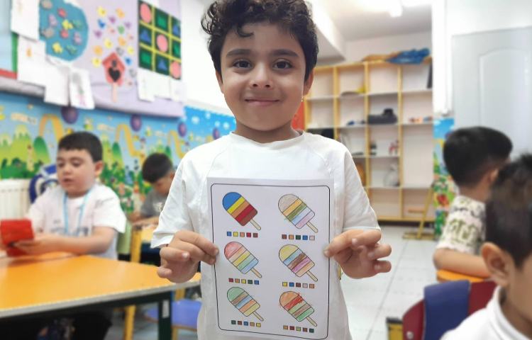 انجام کاربرگ Colors 3