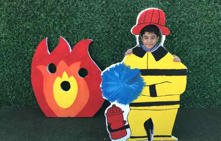 انجام کاردستی به مناسبت روز آتش نشان