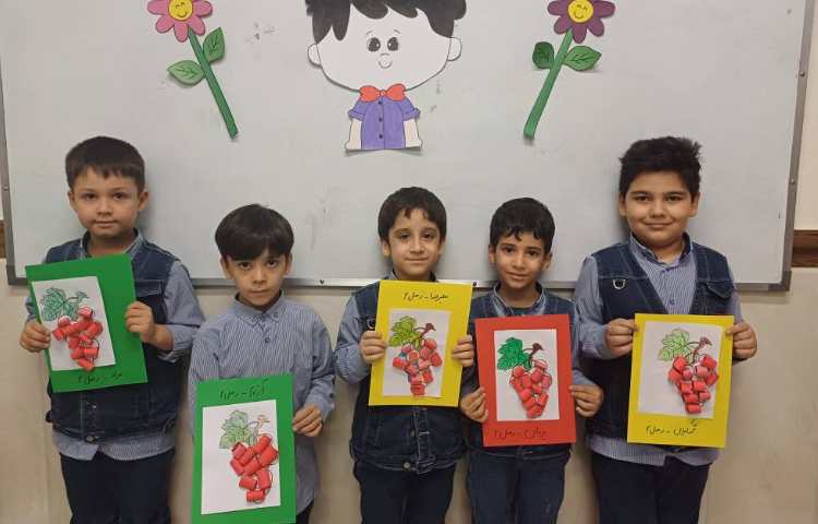 انجام کاردستی مربوط به نشانه‌ی اَ 2