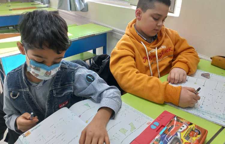 انجام کتاب کار ریاضی