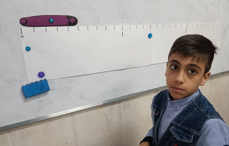 اندازه‌گیری اشیا کمتر از 1 سانتی‌متر و بیان آن با واحد سانتی‌متر 3