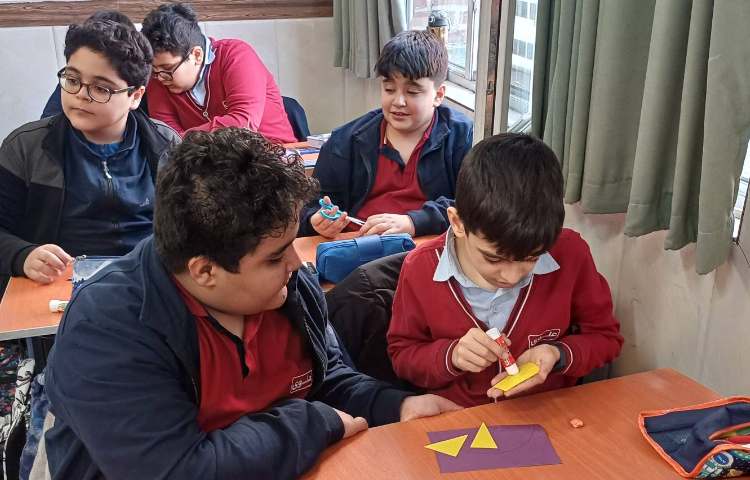 اندازه گیری زاویه های مثلث 5