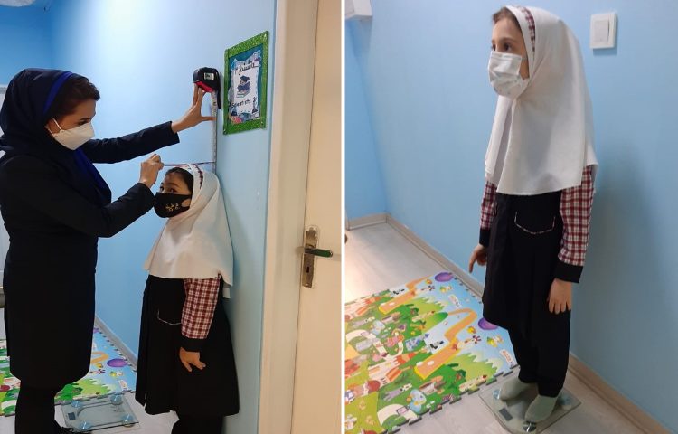 اندازه گیری قد و وزن 2