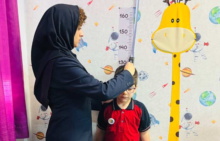 اندازه گیری قد و وزن 5