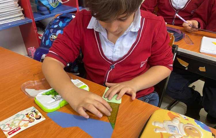 اندازه‌گیری محیط اشکال مختلف-زنگ Math