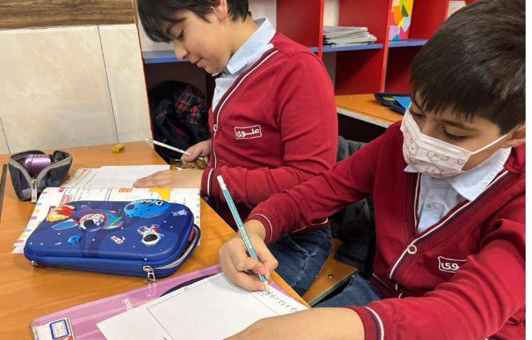 اندازه‌گیری محیط مربع-زنگ Math 3