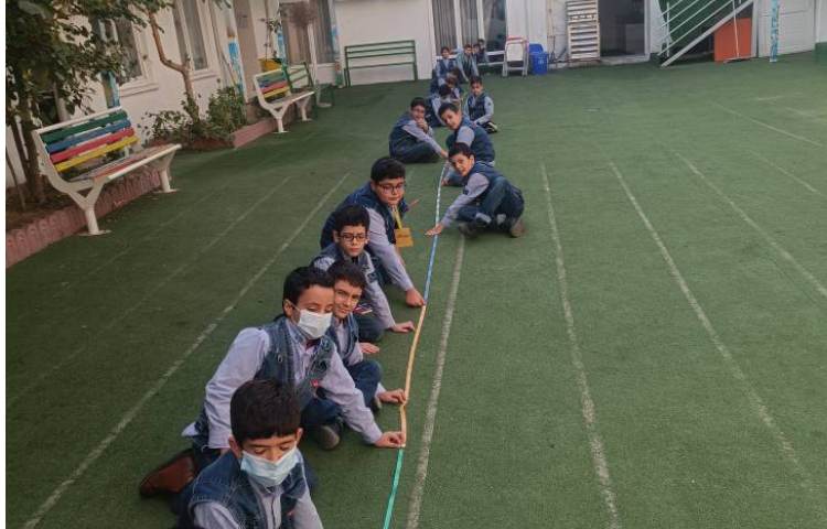 اندازه‌گیری و آشنایی با واحد متر 2