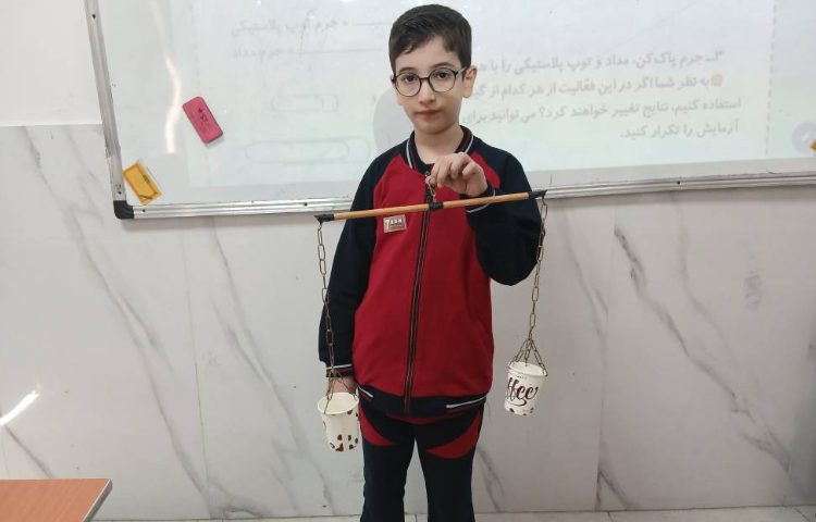 اندازه گیری و مقایسه جرم با ترازوی دست ساز_ علوم 2