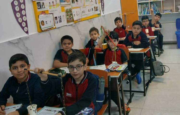 اندازه گیری و مقایسه جرم با ترازوی دست ساز_ علوم