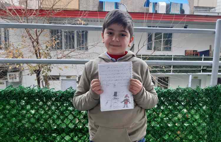 انشا با موضوع : از زبان برف 4