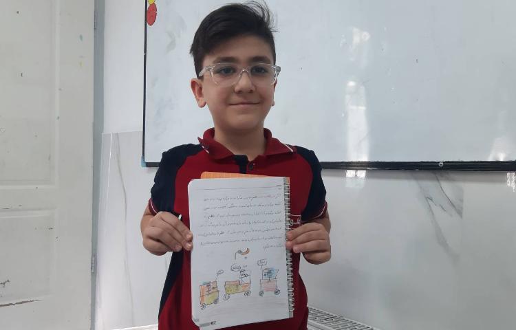 انشا با موضوع اگر من پلیس بودم +نقاشی 2