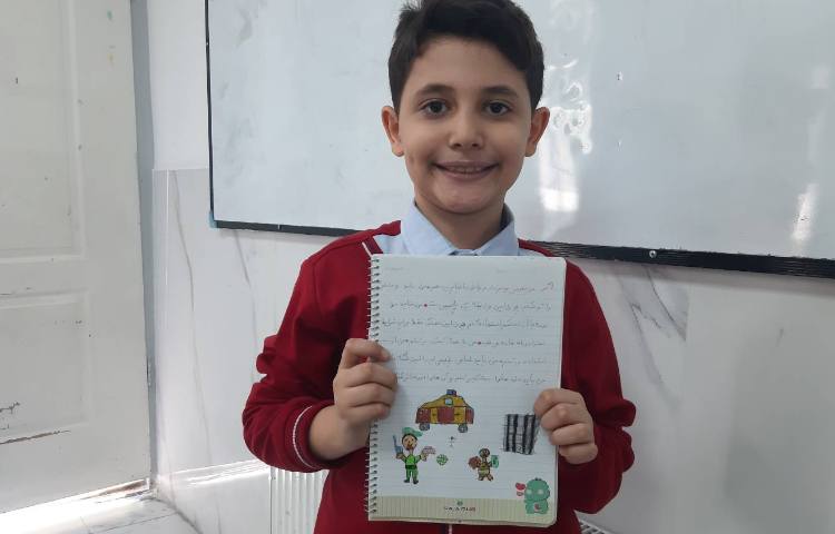 انشا با موضوع اگر من پلیس بودم +نقاشی 4