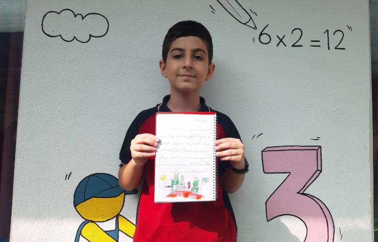 انشا با موضوع گردش با سفینه فضایی و خوانش برای دوستان 3