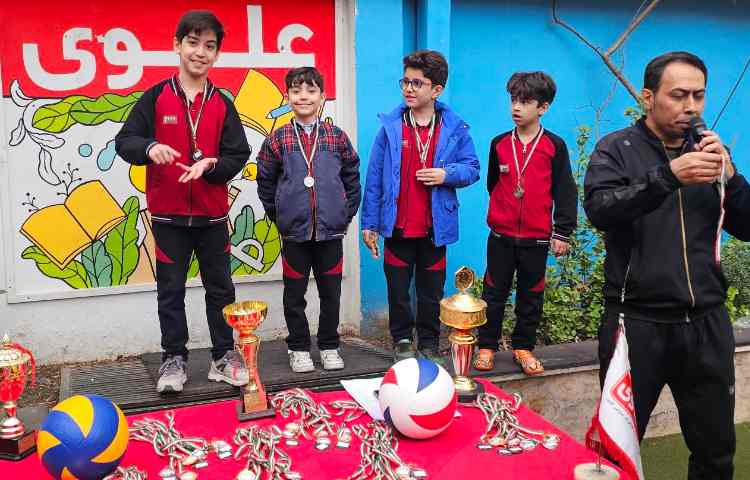 اهدای مدال ورزشی به دانش آموزان 25