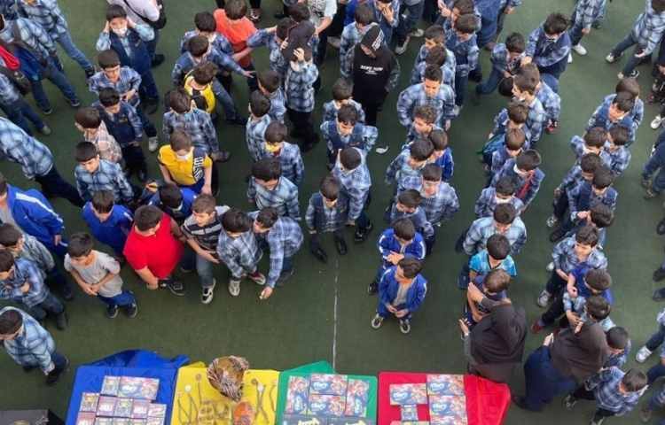 اهدا جوایز مسابقات فرهنگی و هنری بین شعب دبستان های دخترانه و پسرانه علوی 23