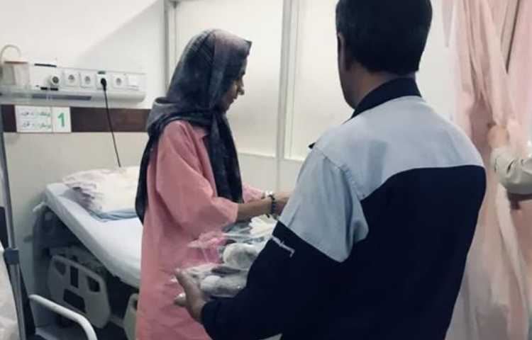 اهدا نذری (افطاری) بمناسبت شب های قدر به بیمارستان فیروزگر 6