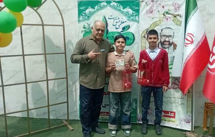 اهدا هدایا نوروزی دانش آموزان 6