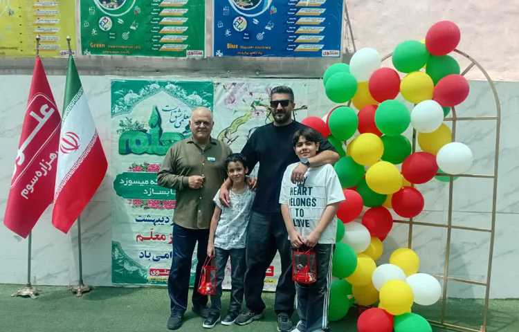 اهدا هدایا نوروزی دانش آموزان 8