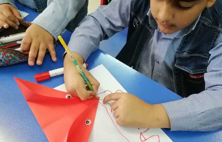 اوریگامی سر روباه 2