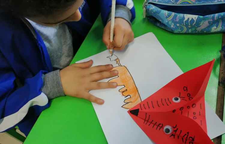 اوریگامی سر روباه 3