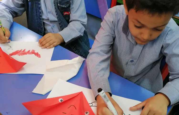 اوریگامی سر روباه