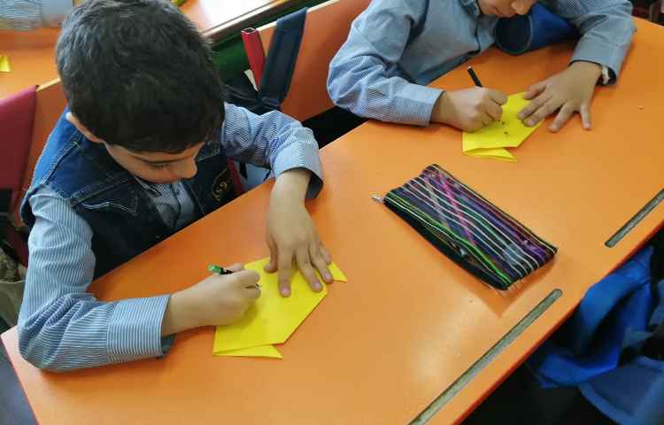 اوریگامی سر گربه 8