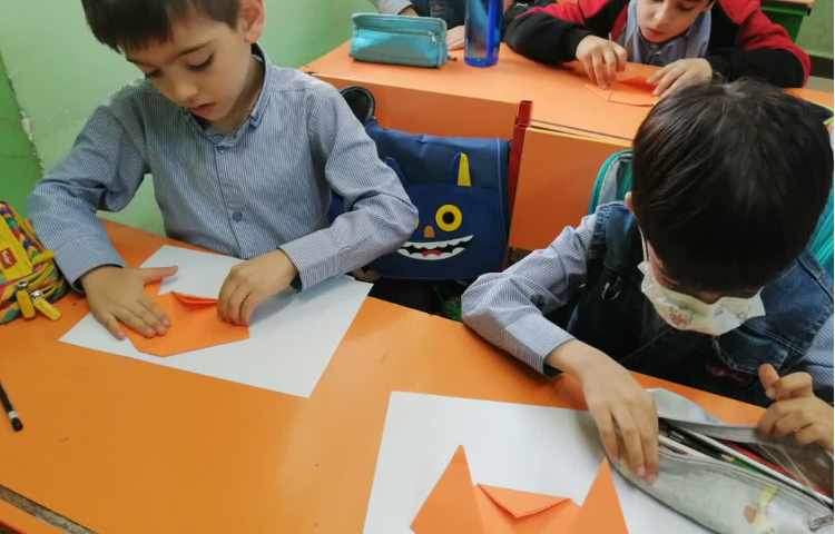 اوریگامی و نقاشی سگ 2