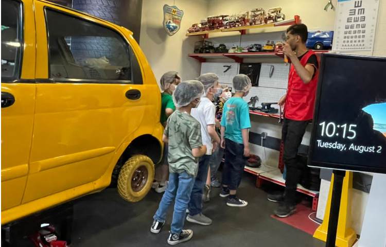 :اولین اردوی پایگاه تابستانی،کاربازیا برج میلاد،شادی و هیجان با پسران توانمند پایه اول 7