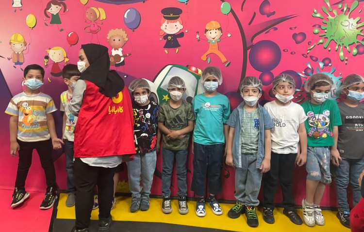 :اولین اردوی پایگاه تابستانی،کاربازیا برج میلاد،شادی و هیجان با پسران توانمند پایه اول 8