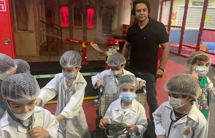 :اولین اردوی پایگاه تابستانی،کاربازیا برج میلاد،شادی و هیجان با پسران توانمند پایه اول 9