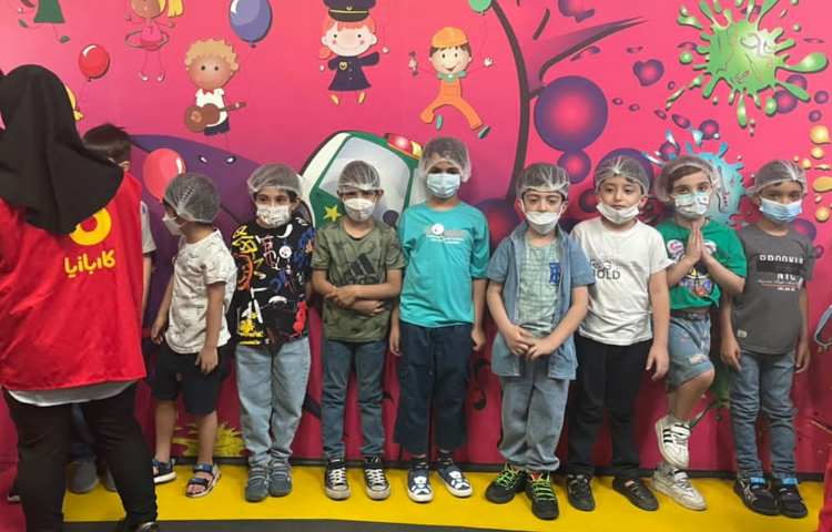 :اولین اردوی پایگاه تابستانی،کاربازیا برج میلاد،شادی و هیجان با پسران توانمند پایه اول 12