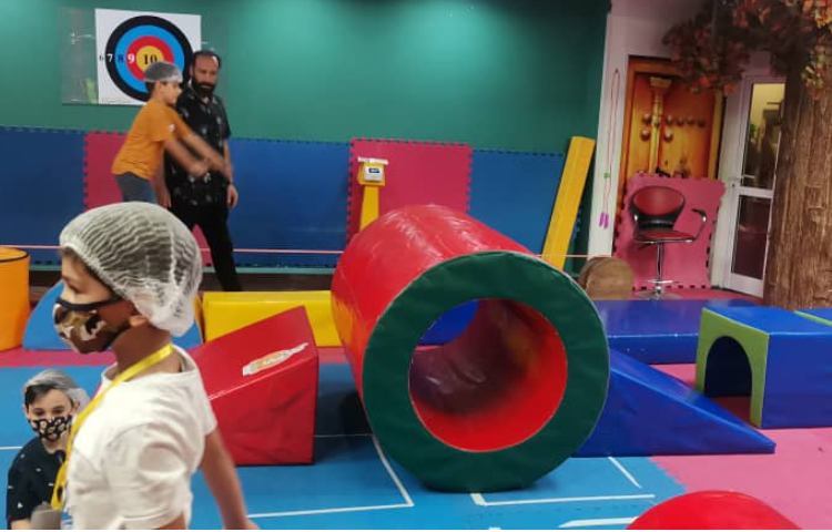 :اولین اردوی پایگاه تابستانی،کاربازیا برج میلاد،شادی و هیجان با پسران توانمند پایه اول 18