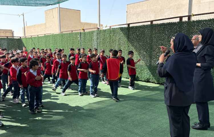 اولین جلسه تمرینی برگزاری ریتم و گیم هماهنگ پایه دوم 1