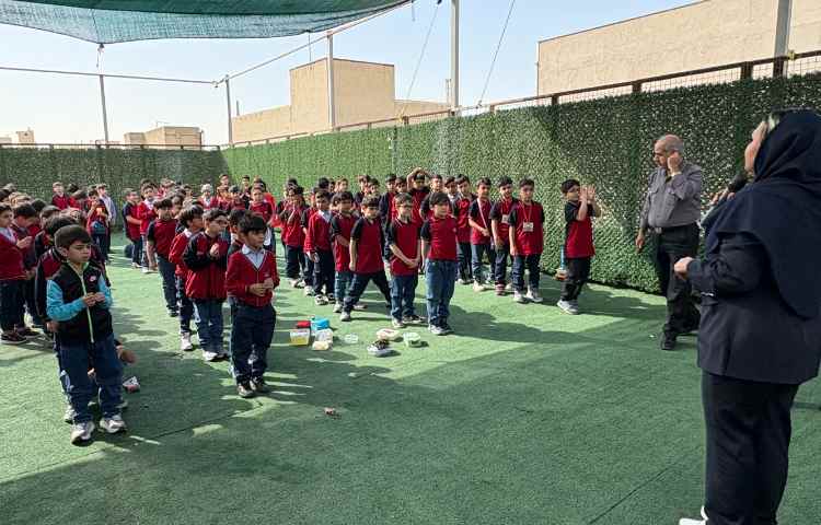 اولین جلسه تمرینی برگزاری ریتم و گیم هماهنگ پایه دوم