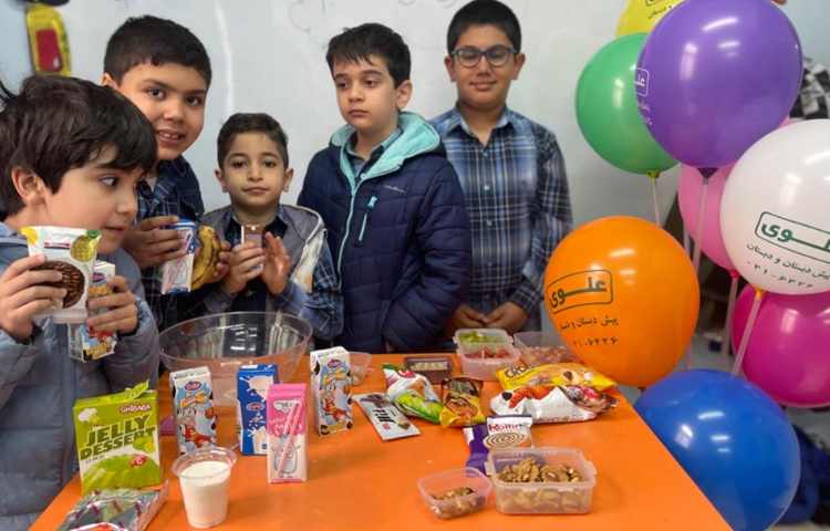 ایجاد انگیزه درس برای جشن آماده می شویم پایه دوم دبستان علوی