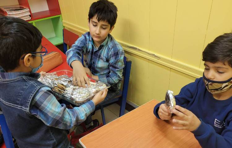 :ایجاد انگیزه نشانه (س)، کلاس انگور 4