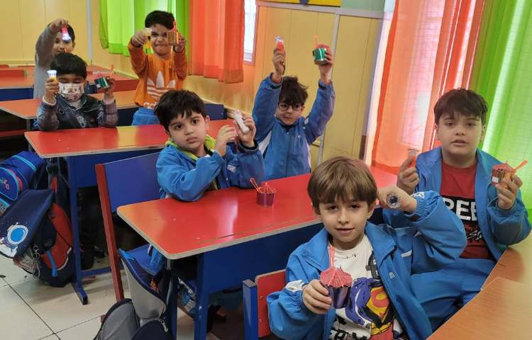 :ایجاد انگیزه نشانه "چ"، کلاس انگور 1