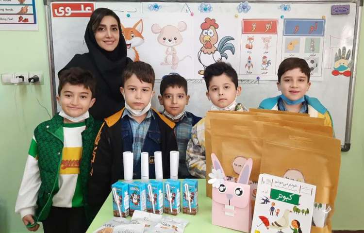 ایجاد انگیزه و آموزش نشانه او 6