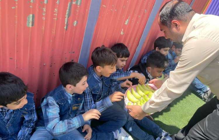 ایجاد انگیزه و جشن یادگیری متفاوت نشانه ط دانش آموزان پایه اول دبستان 4