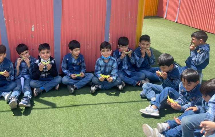 ایجاد انگیزه و جشن یادگیری متفاوت نشانه ط دانش آموزان پایه اول دبستان 9