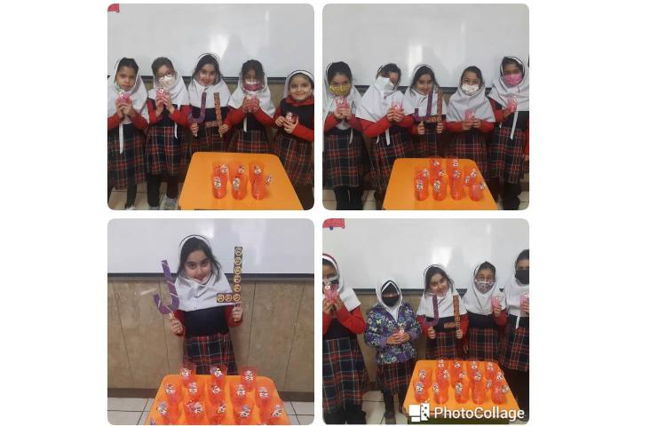 ایجاد انگیزه ی درس گل نشانه ی ( ل ) درس فارسی دخترم سپیدار ارمغان 1