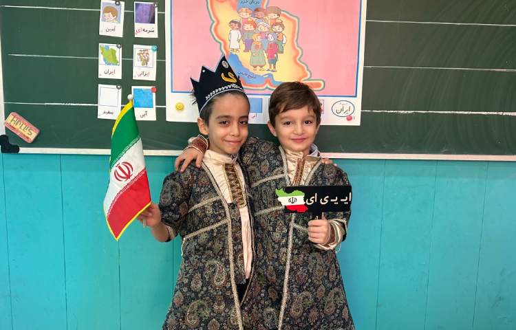 ایجاد انگیزه ی نشانه ی جدید با ورود قومیت های ایران 2