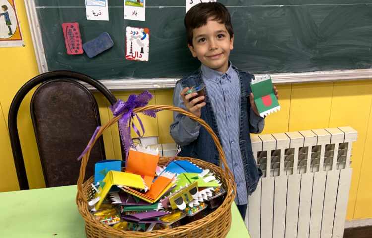 ایجاد انگیزه ی نشانه ی ( د )