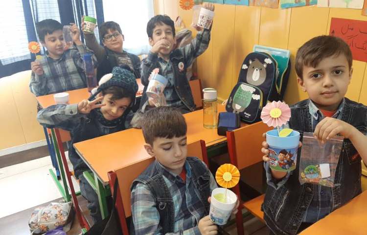 :ایجاد انگیزه ی نشانه ی (ل)، کلاس توت فرنگی 3