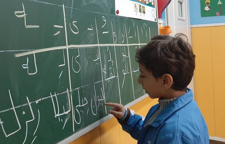 :ایجاد انگیزه ی نشانه ی (ل)، کلاس توت فرنگی 6