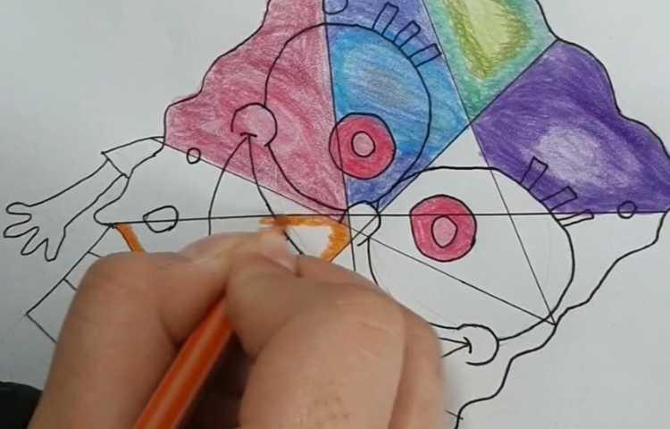 باب اسفنجی به سبک کوبیسم 3