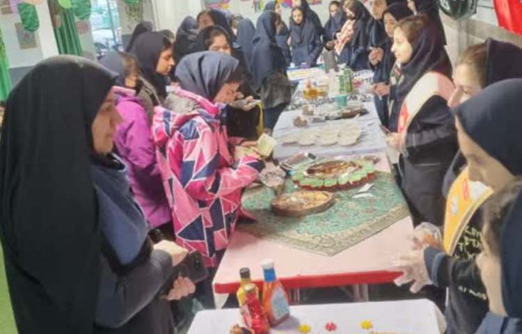 بازارچه خیریه متوسطه اول و دوم دخترانه شرق علوی در تاریخ 8 اسفند 1402 برگزار شد.